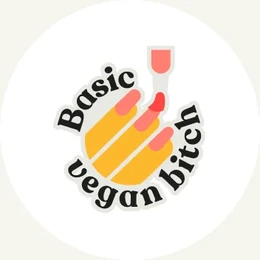 Basic Vegan Bitch badge